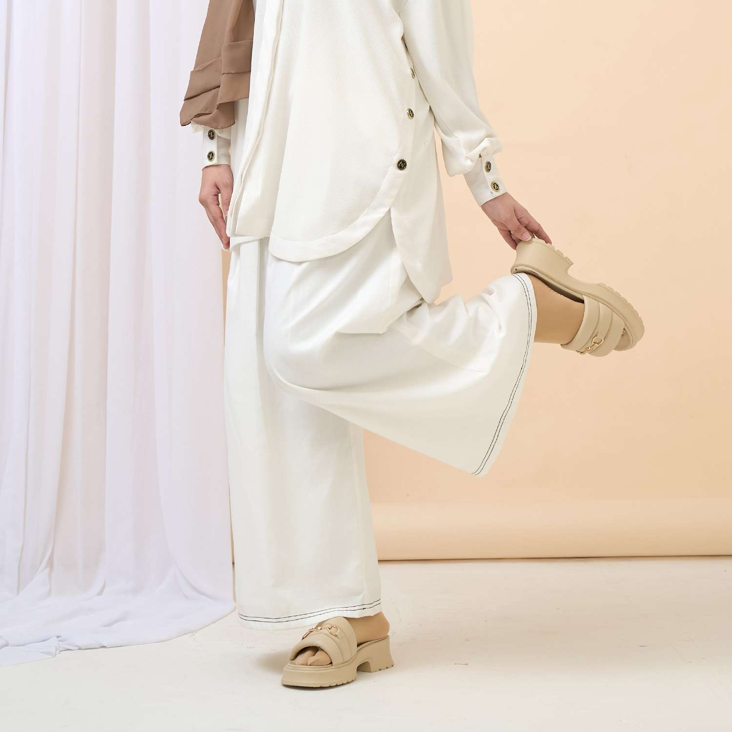 Brisa Puffy Platform Sandals