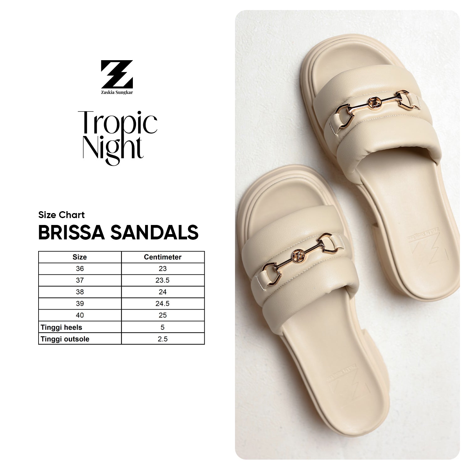 Brisa Puffy Platform Sandals