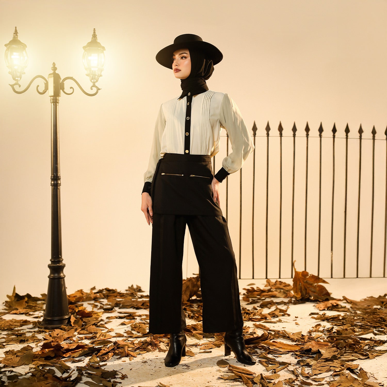 Cora Pants with Apron