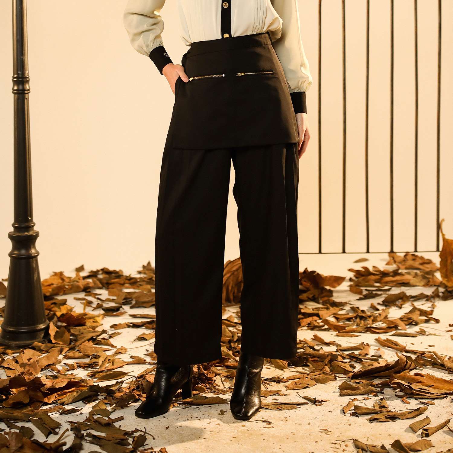 Cora Pants with Apron