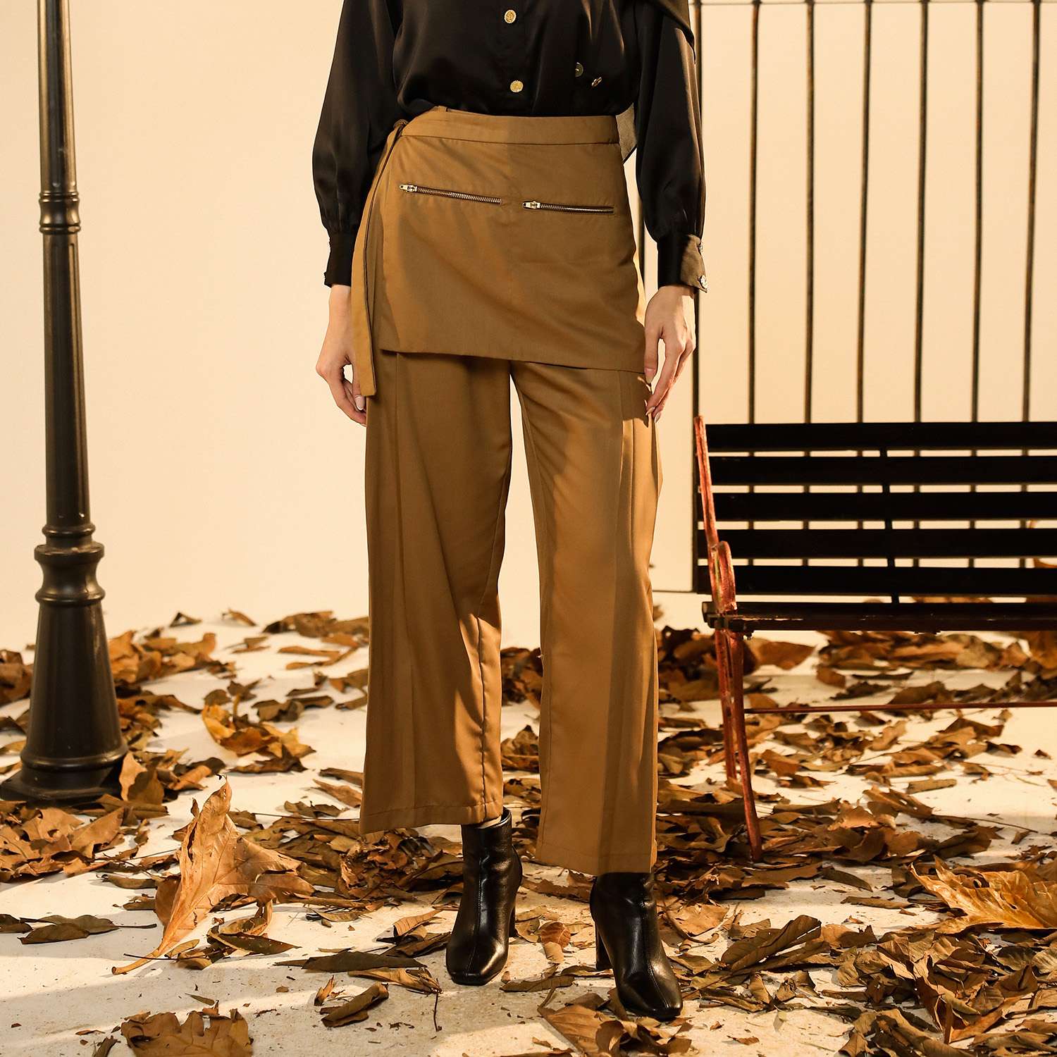 Cora Pants with Apron