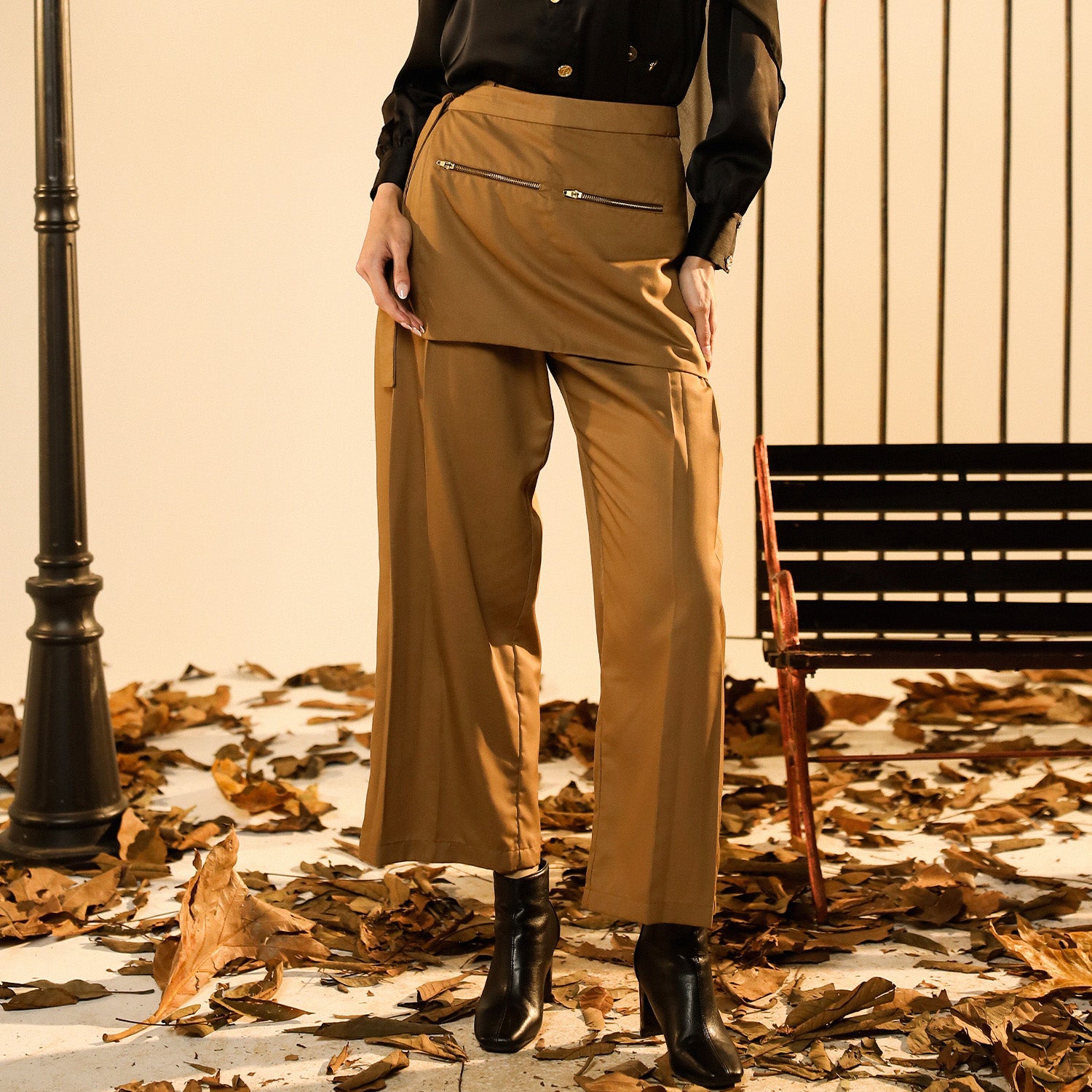 Cora Pants with Apron