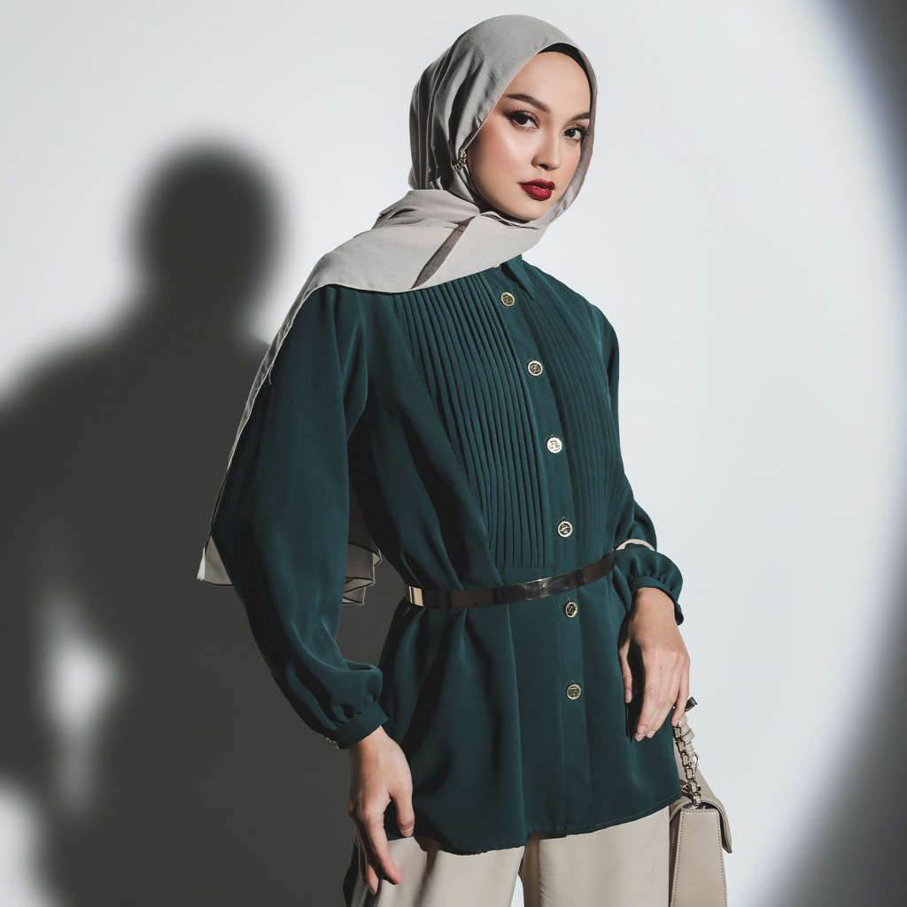 Jeema Blouse Emerald