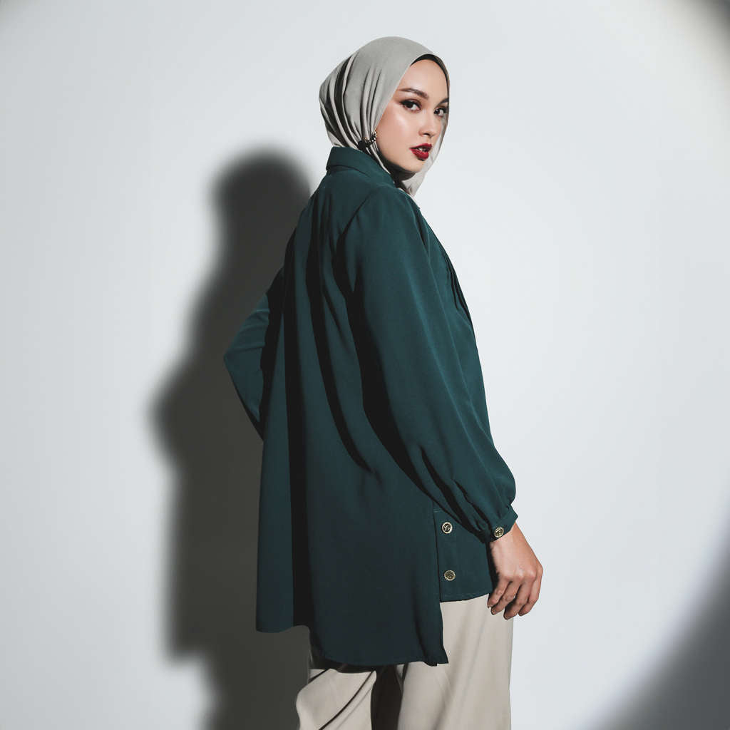 Jeema Blouse Emerald