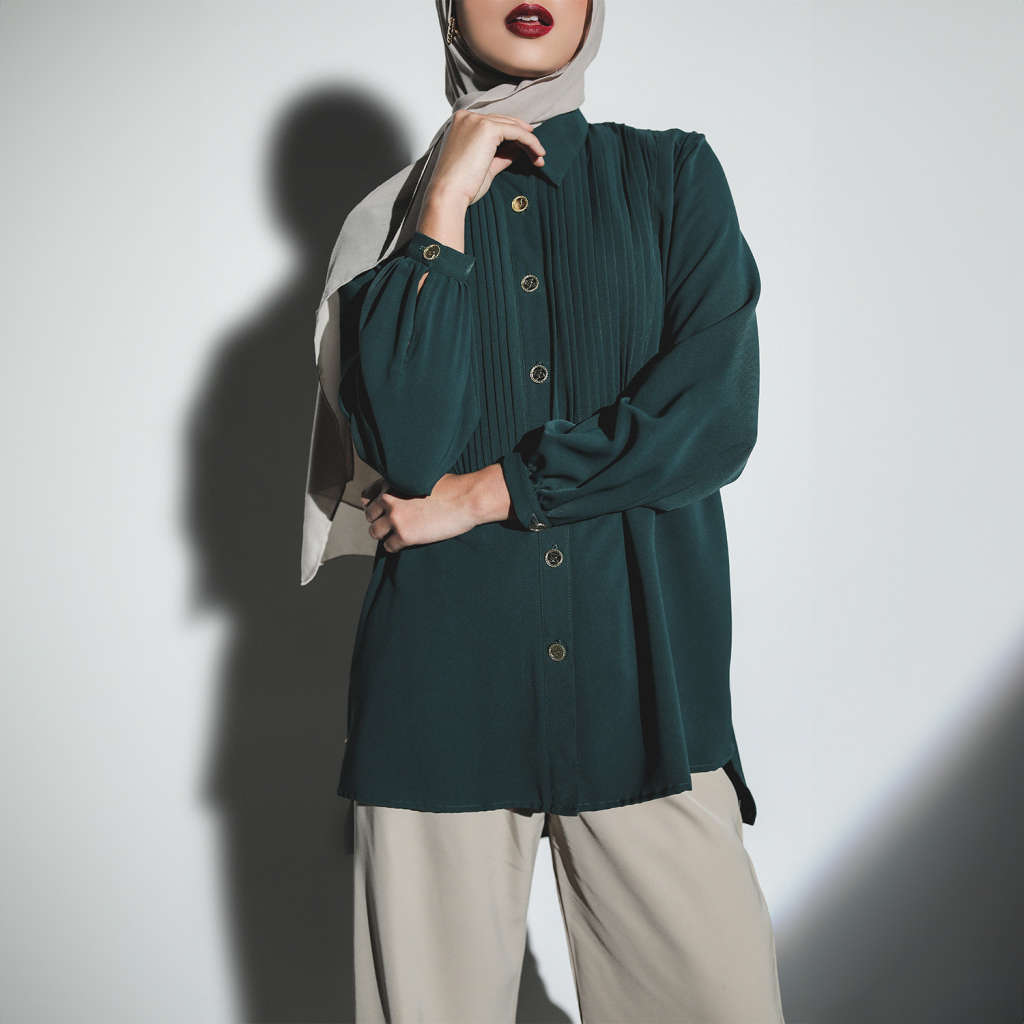 Jeema Blouse Emerald