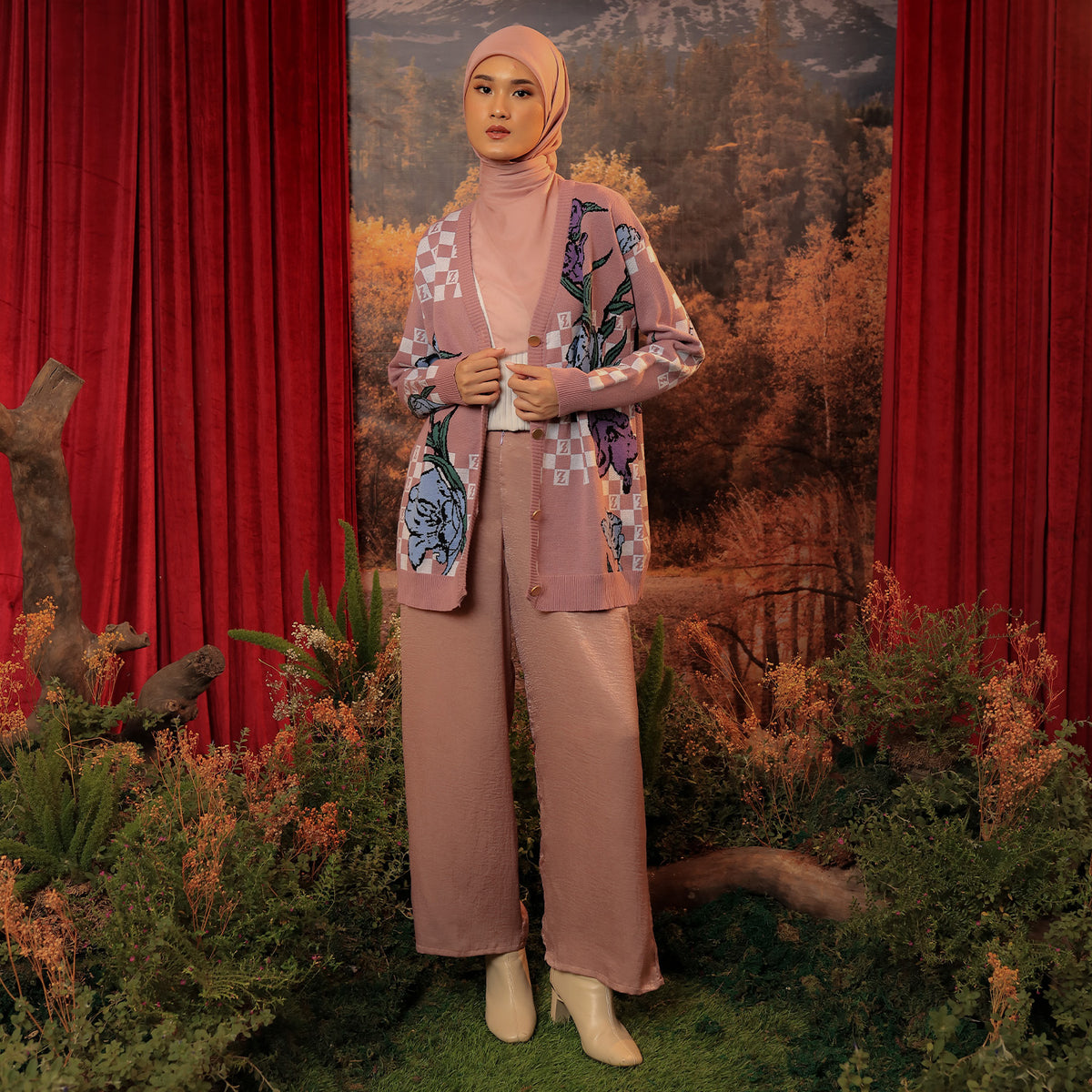 Letta Pants Dusty Purple