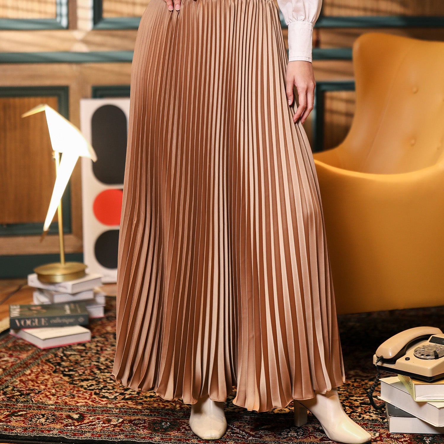 Liv Pleated Skirt