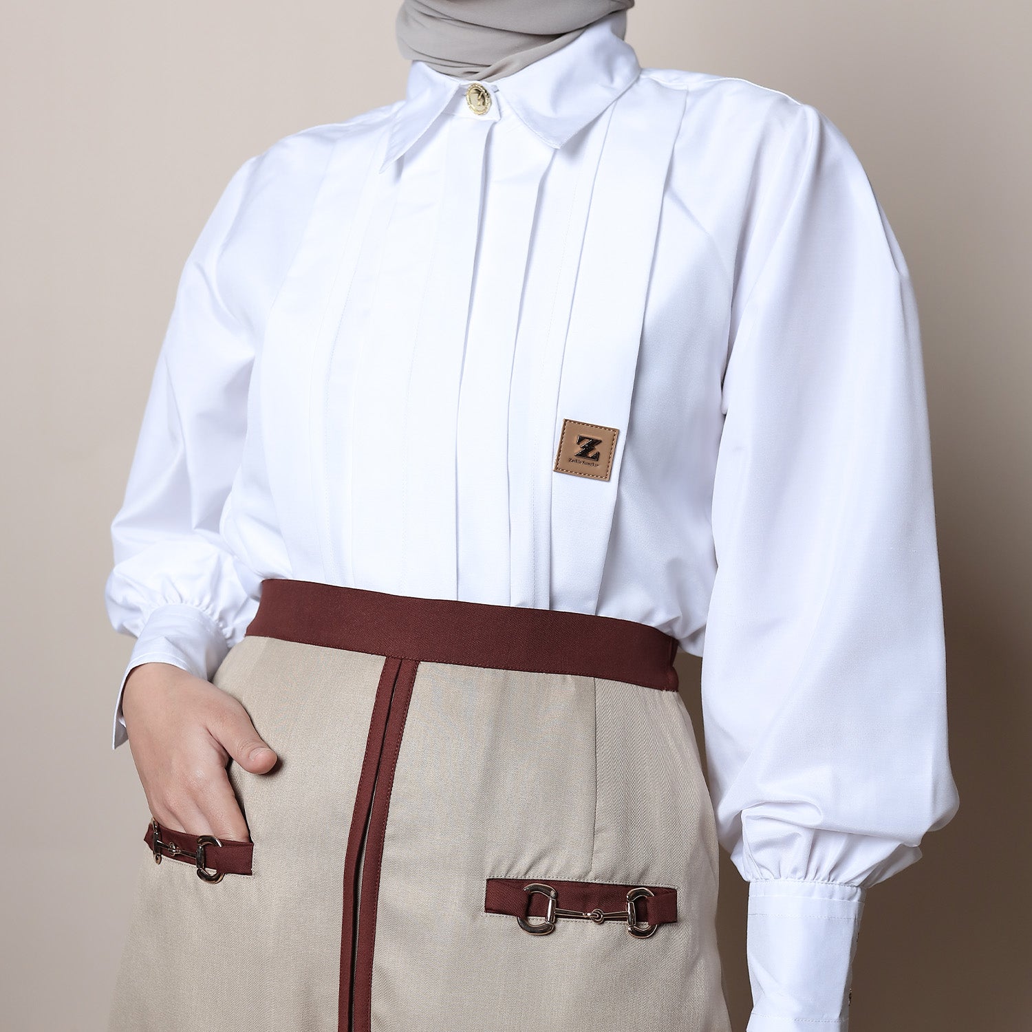 Long Sleeves Inner Plain
