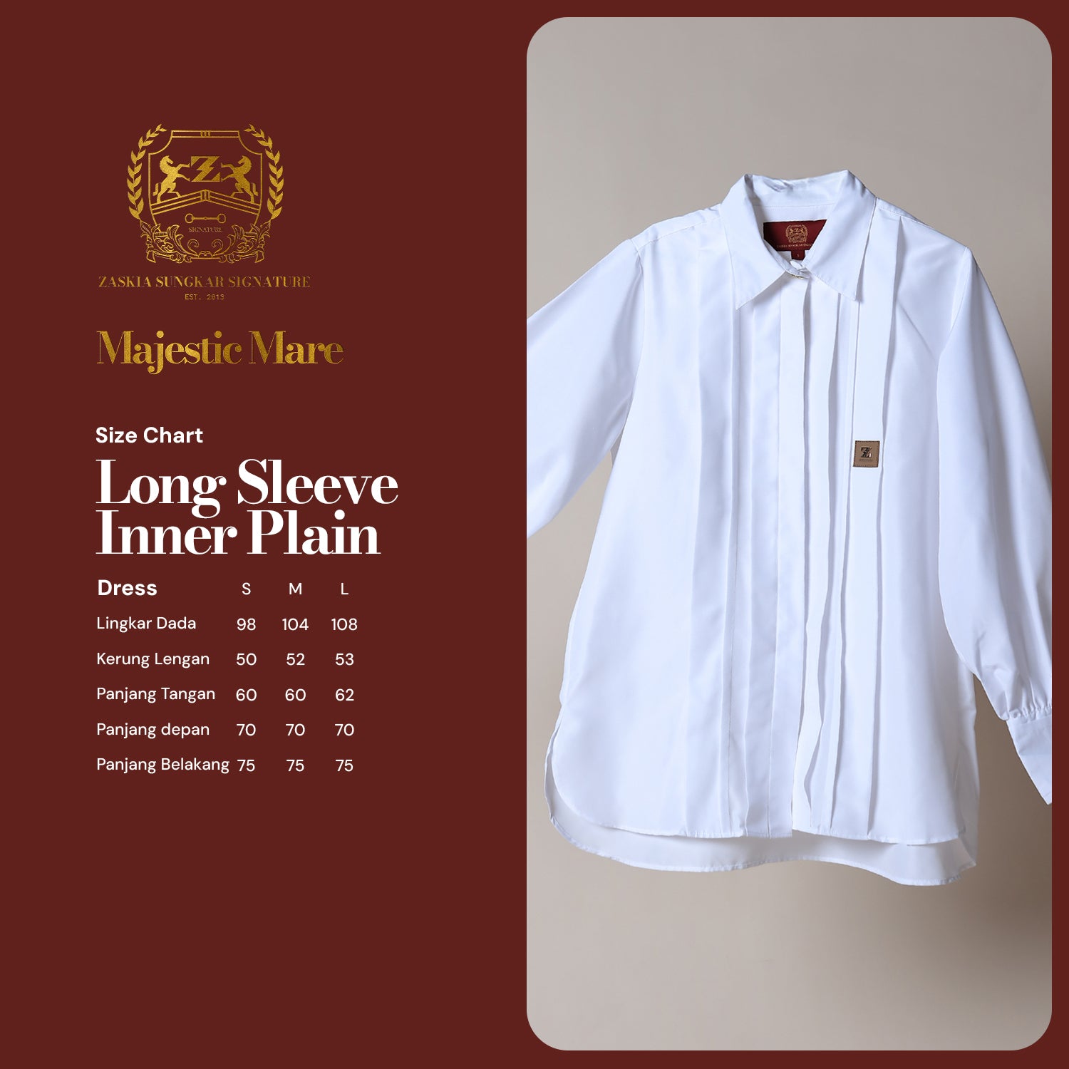 Long Sleeves Inner Plain
