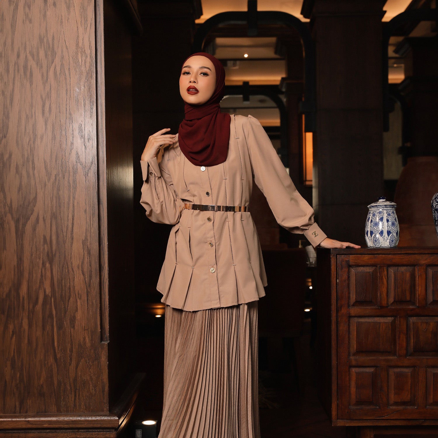 Milla Blouse Latte