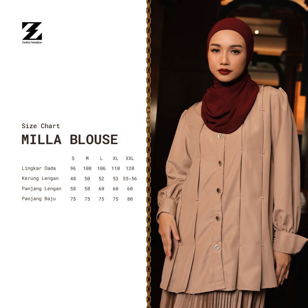 Milla Blouse Latte