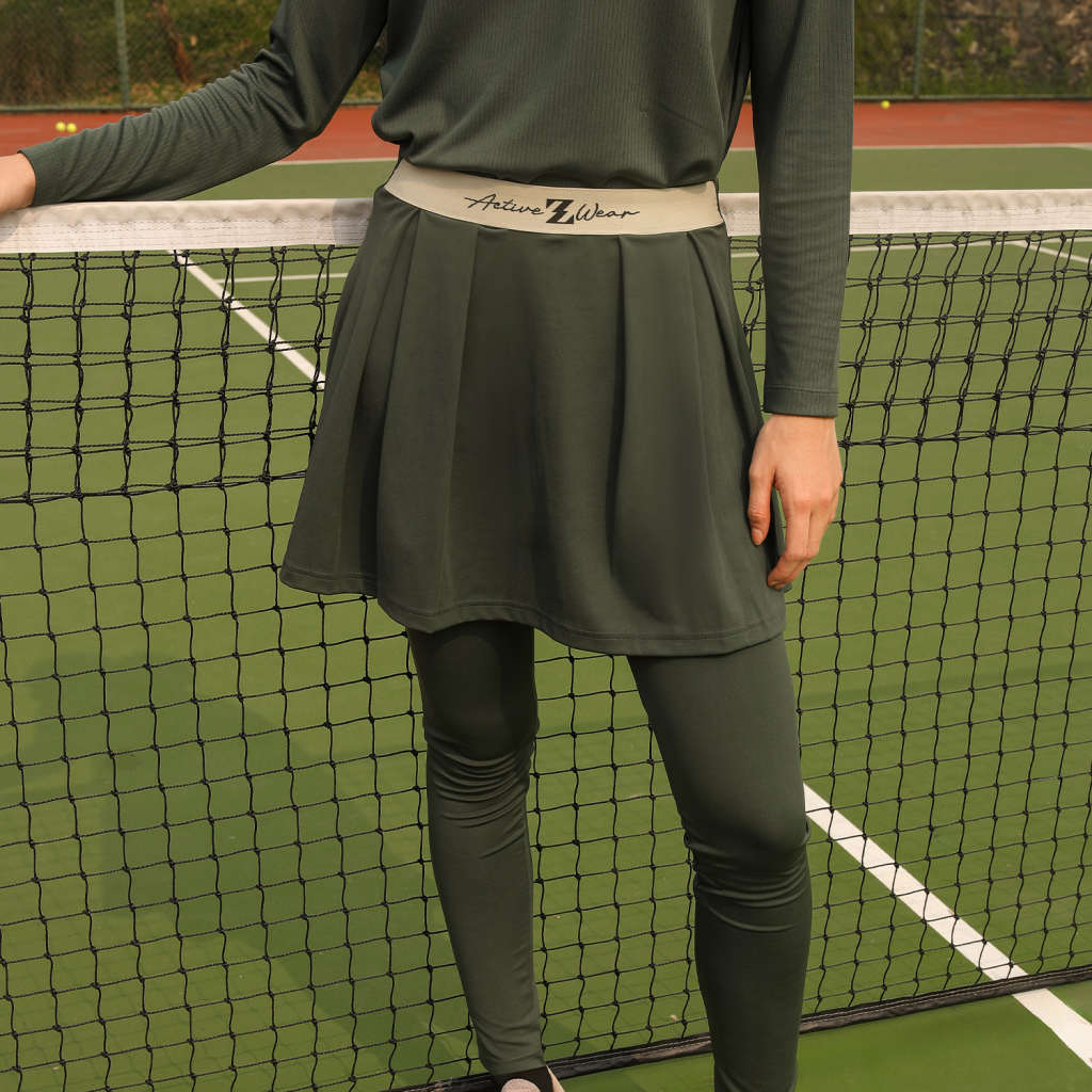 Movement Legging Skirt Green Army