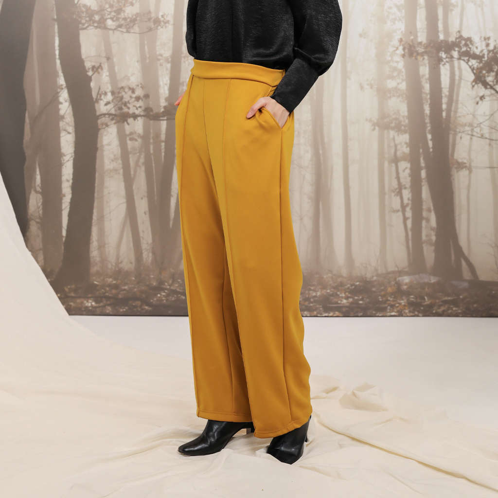 Nevara Pants Mustard