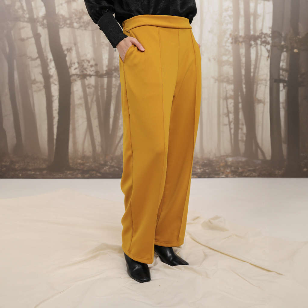 Nevara Pants Mustard