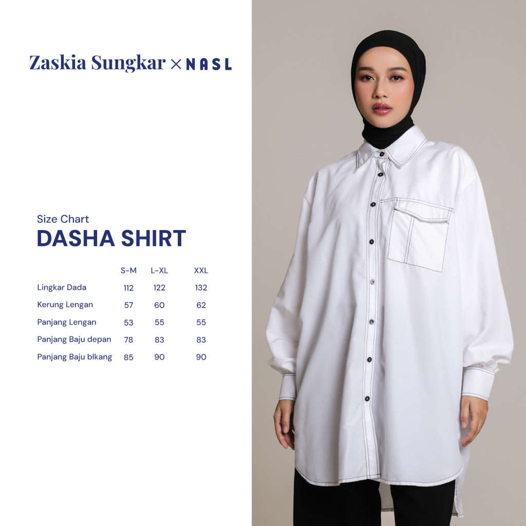 Dasha Shirt White