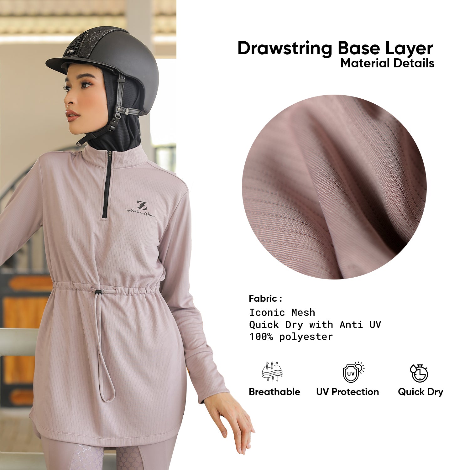 Drawstring Base Layer