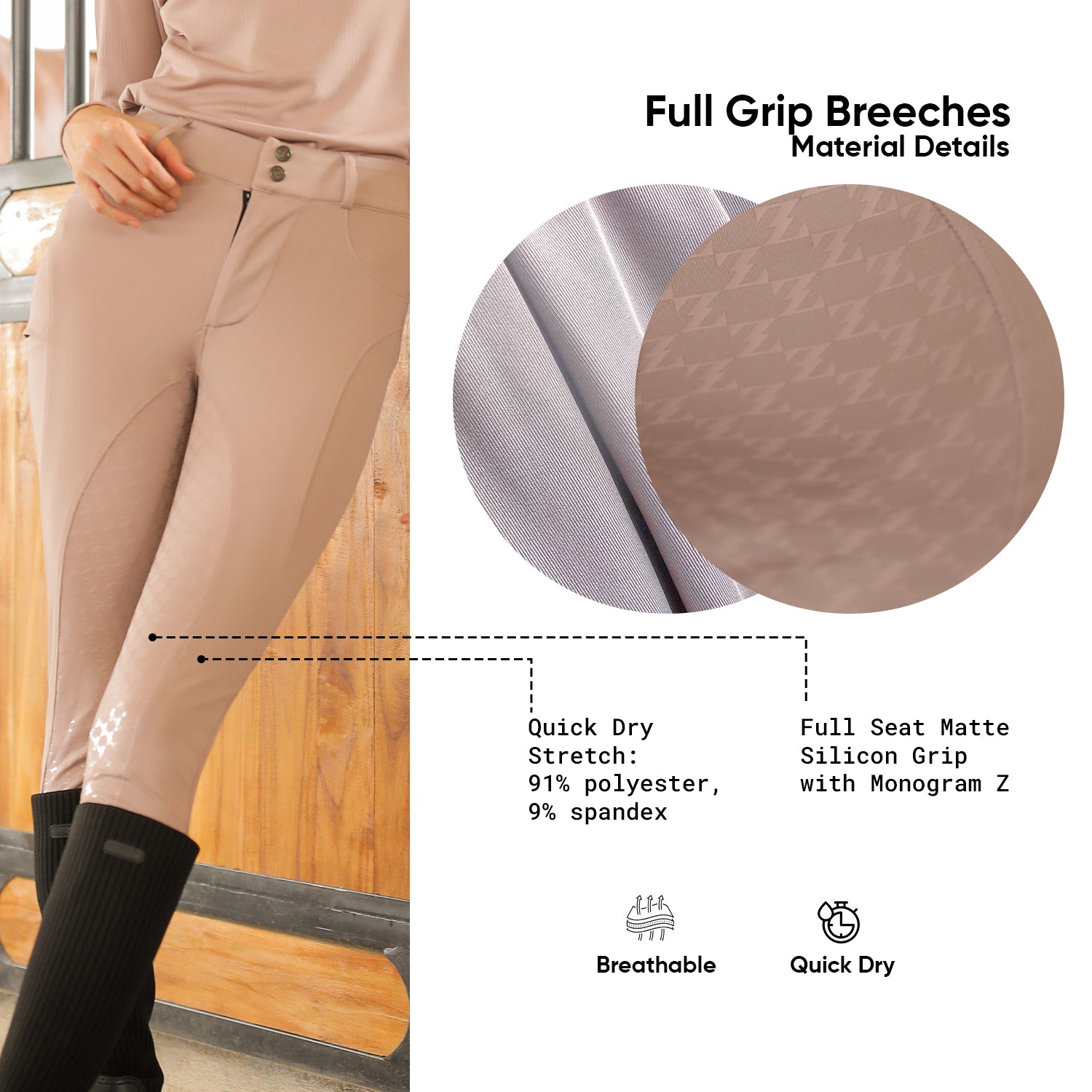 Full Grip Breeches