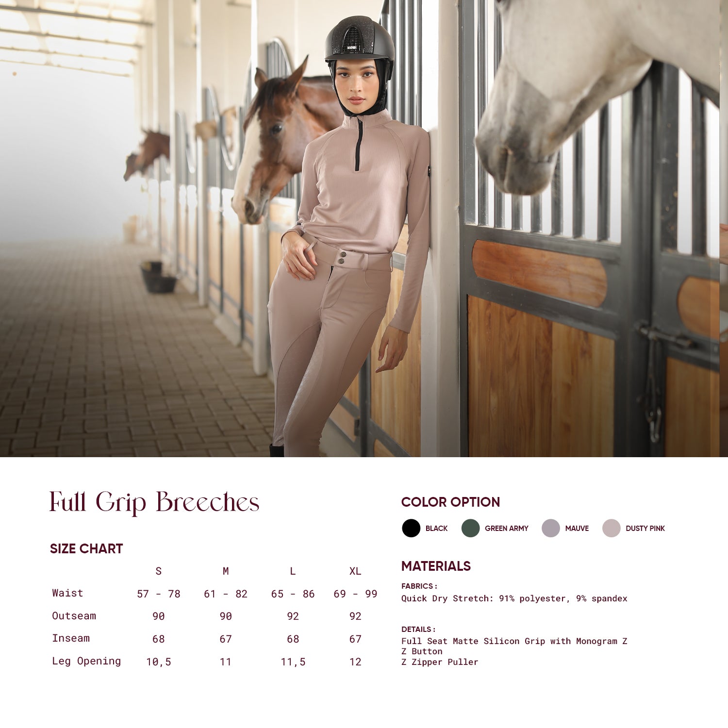 Full Grip Breeches