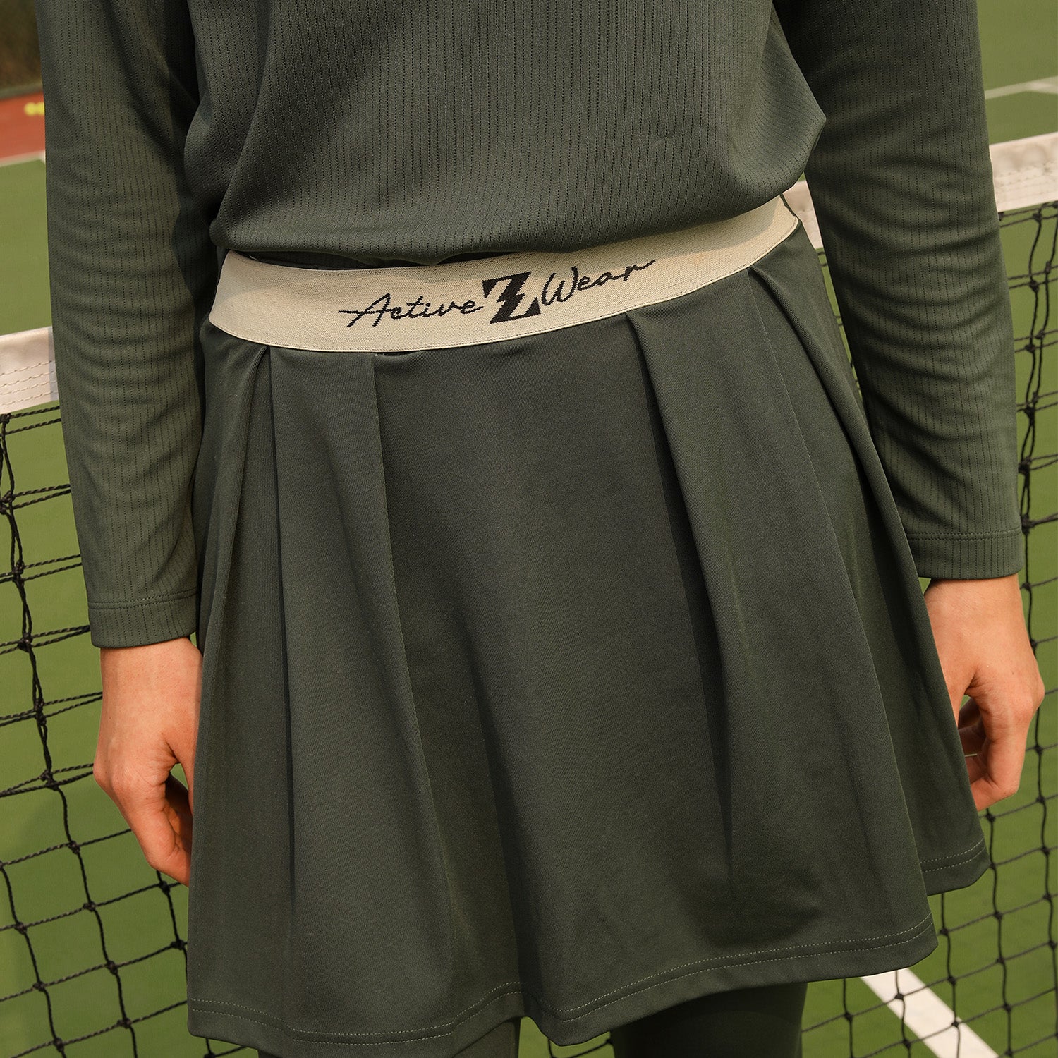 Movement Legging Skirt Green Army