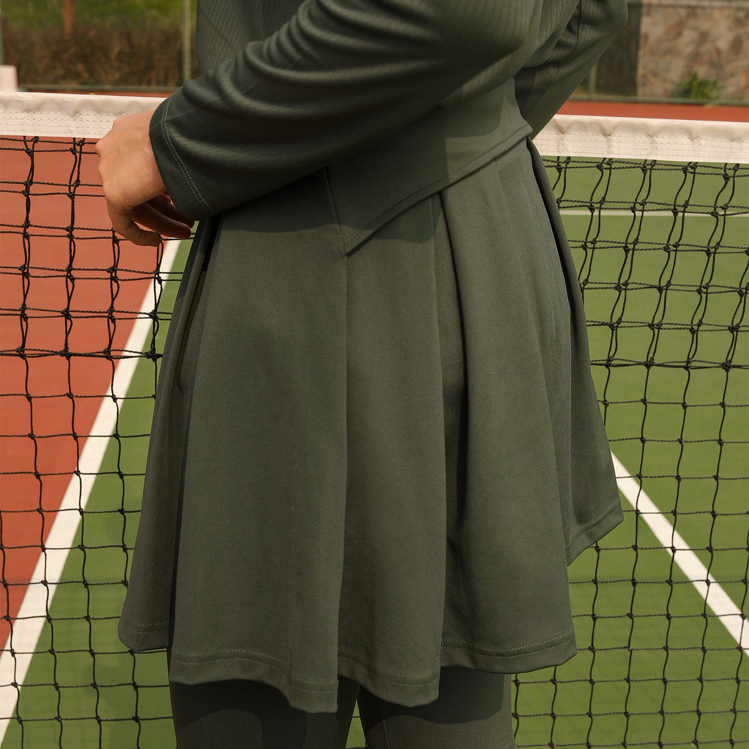 Movement Legging Skirt Green Army