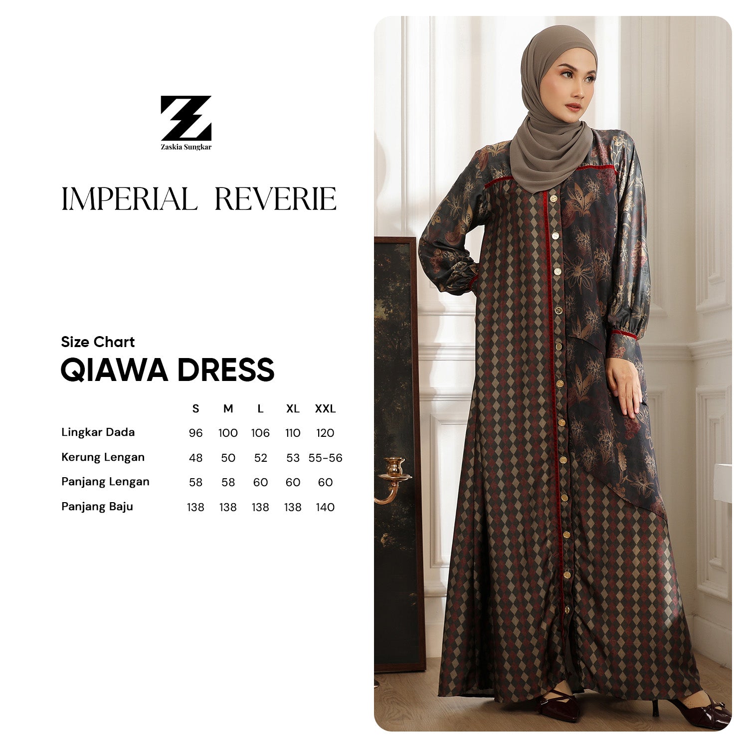 Qiawa Dress Minor Imperial Reverie ZS