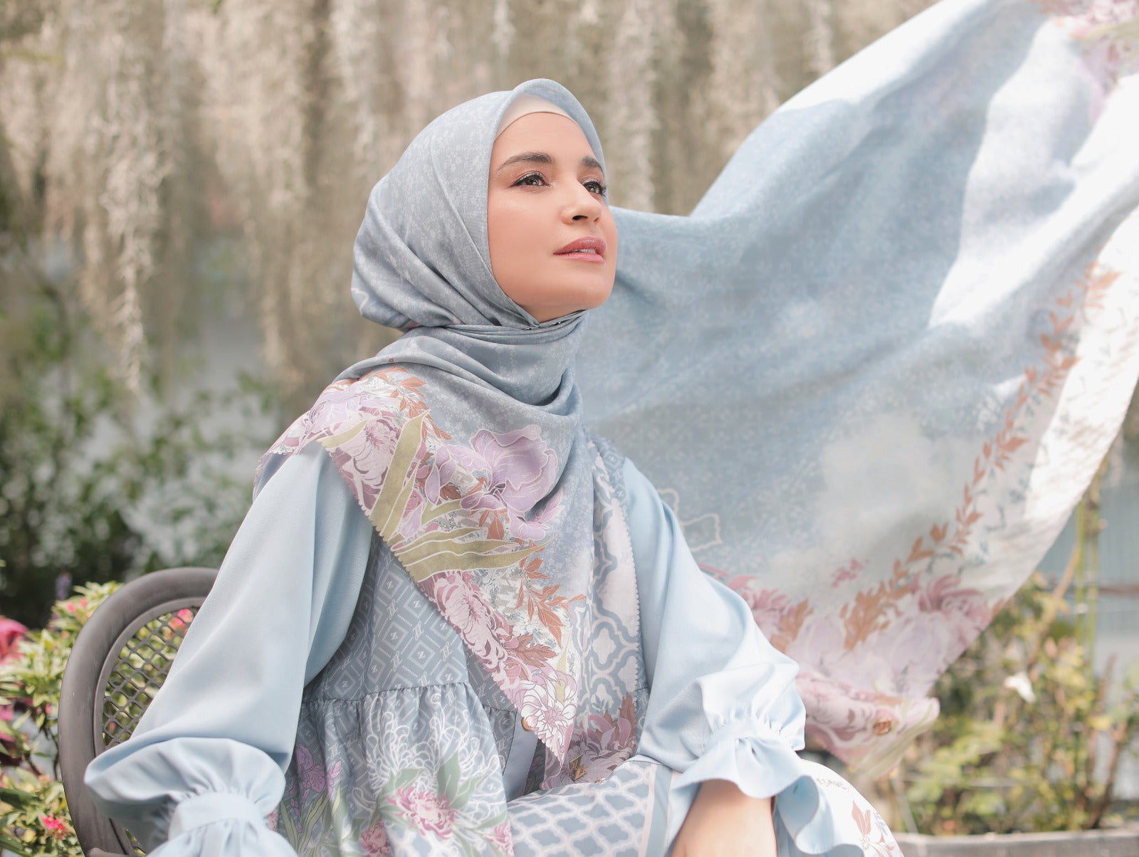 Soeur Scarf Zs X Lcb - Powder Blue